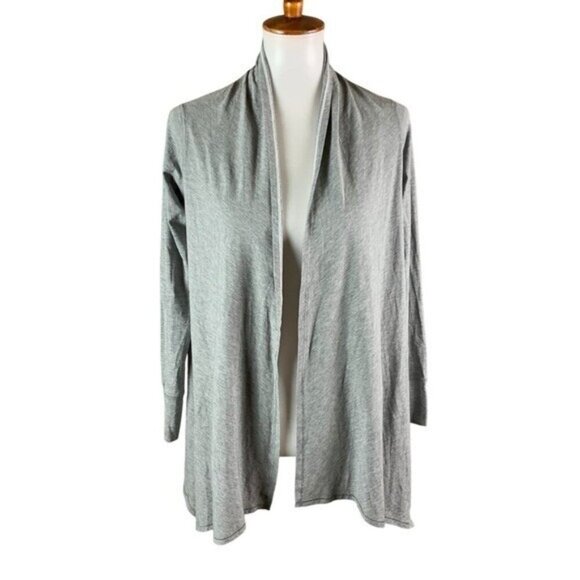 Ivivva Wrap Cardigan 14 Girls Gray Open Front NWT Ballet Layer Lounge - Picture 1 of 5